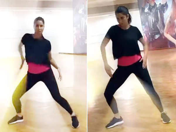 This Video of Katrina Kaif Rehearsing Will Get You In The Party Mood