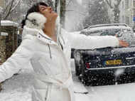 Priyanka Chopra Jonas enjoys the first snow of the season in London