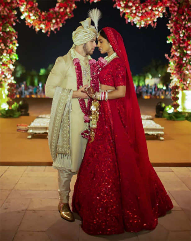 Priyanka Chopra Indian Wedding Dress