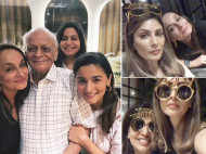 Alia Bhatt, Ranbir Kapoor, Neetu Kapoor Celebrate Alia's Grandfather's Birthday - see pictures