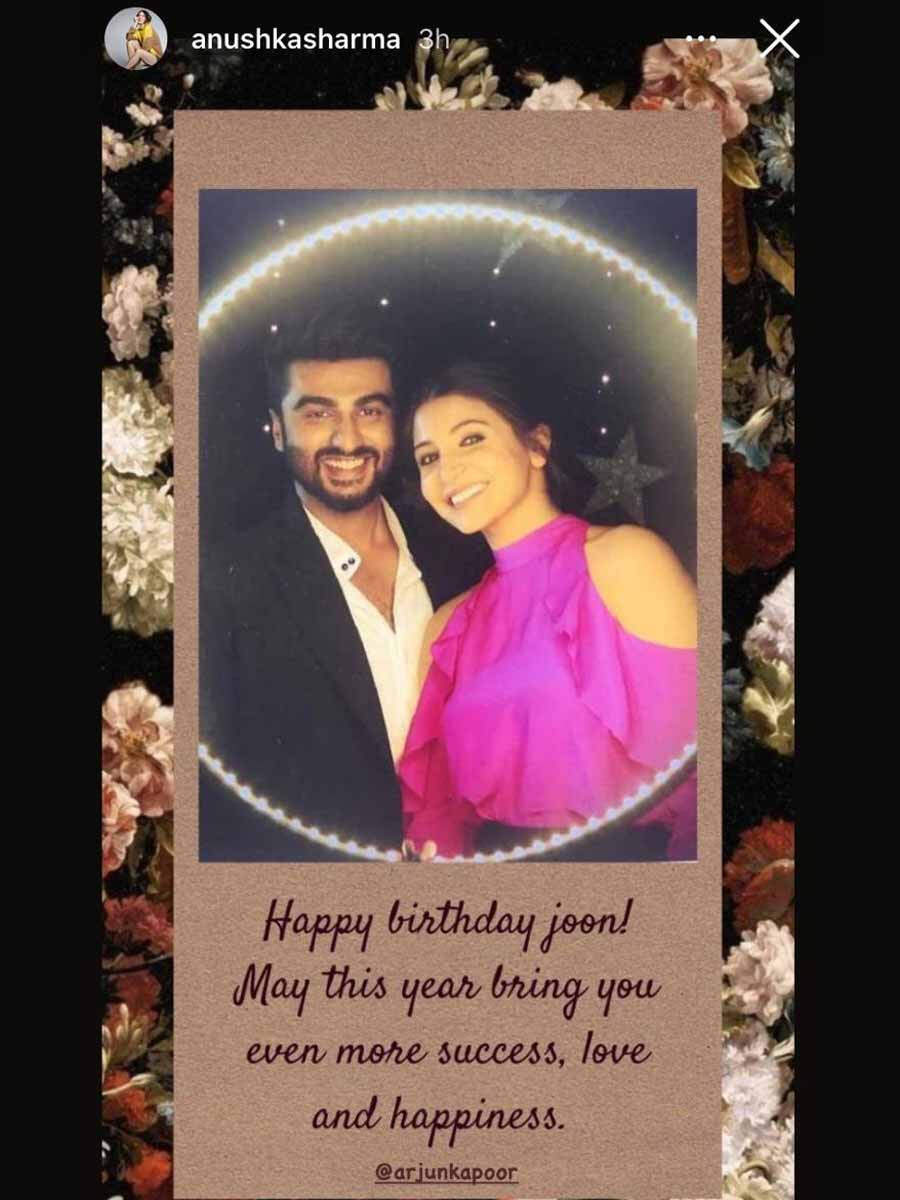 Janhvi Kapoor, Anushka Sharma, Katrina Kaif's sweet birthday wishes for  Arjun Kapoor 