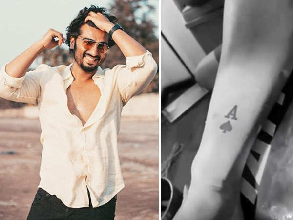 Fan Made AA LOGO Tattoo 💖 Tattoo Boi @___stylish___icon 👏 ❇️ Follow  @allubhaihydrabadi ❇️ instagram:- @allubhaihydrabadi… | Instagram