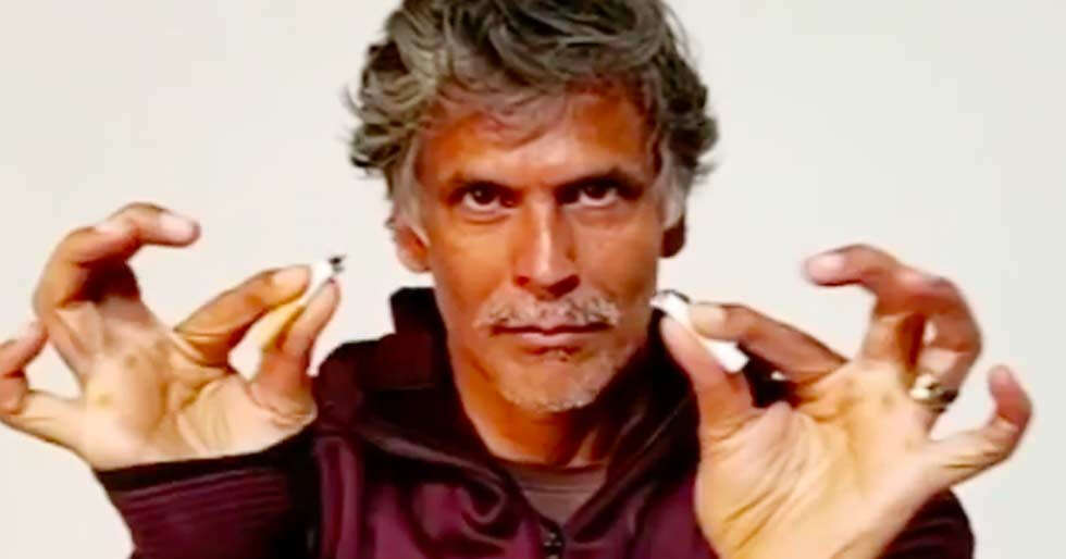 "I was soon smoking 20-30 cigarettes a day," Milind Soman on overcoming his addiction to cigarettes - Vimarsana News
