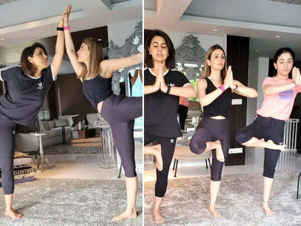 Neetu Kapoor Riddhima Kapoor Sahni and Samara Sahni ...