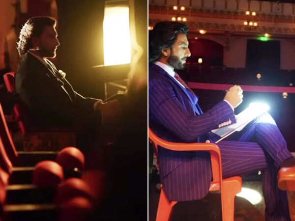 Ranveer Singh Looks Dapper In Blue Suit, Shares Pics On Insta