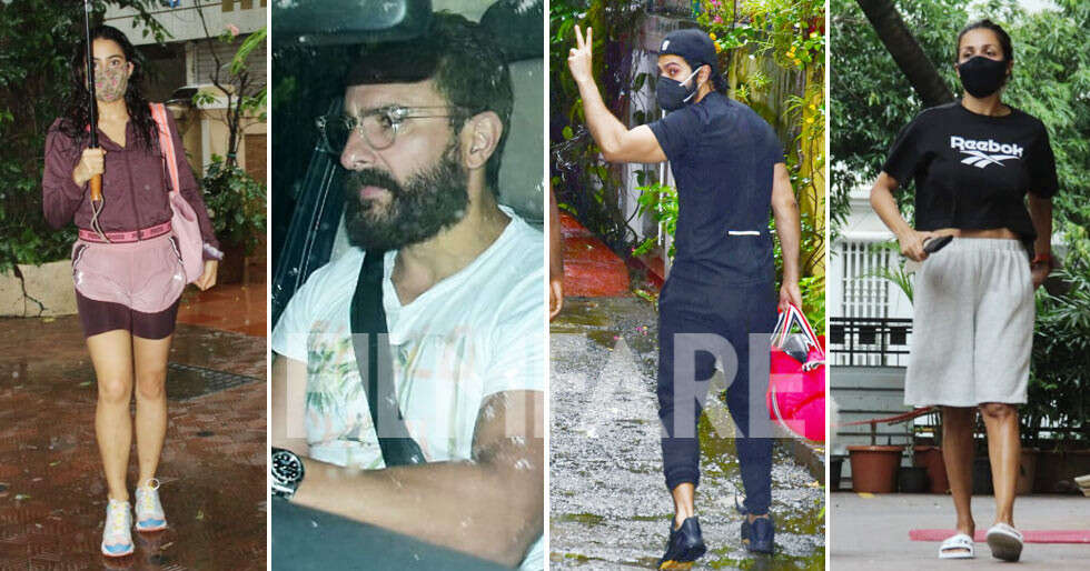 Photos: Saif Ali Khan, Varun Dhawan, Sara Ali Khan and Malaika Arora ...