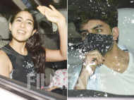 Photos: Sara Ali Khan, Ibrahim Ali Khan visit Kareena Kapoor Khan