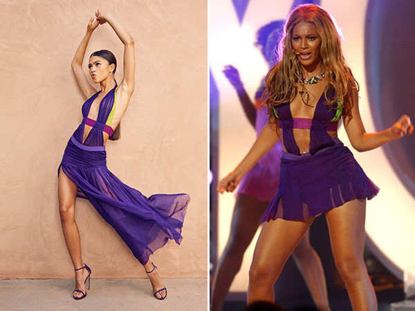 Zendaya pays a stylish tribute to Beyonce in her BET awards look