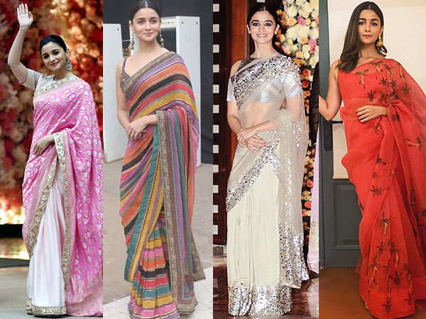 Alia Bhatt Sarees That Serve As Perfect Ethnic Wear Inspiration ...