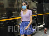 Ananya Panday was papped at an on-location shoot