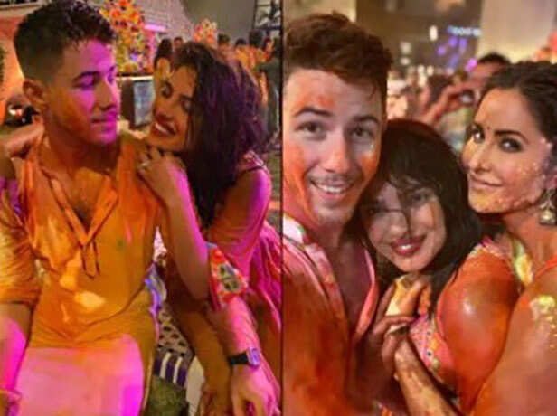 Best Pictures of stars playing Holi from last year