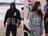 John Abraham and Disha Patani clicked shooting for Ek Villain 2 on the beach