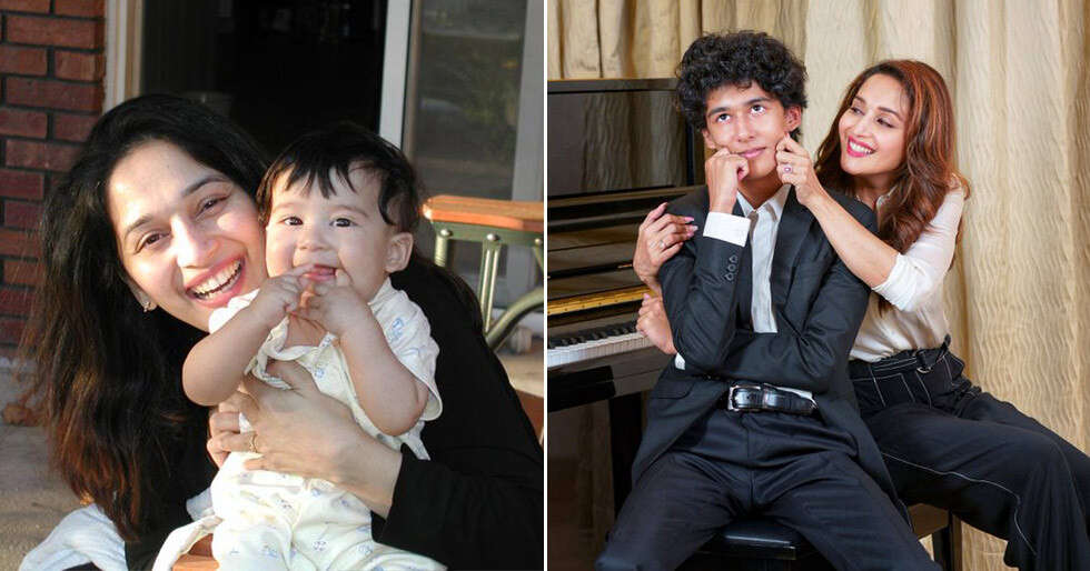 Madhuri Dixit Nene's sweetest birthday wish for her son Arin's 18th birthday - Vimarsana News