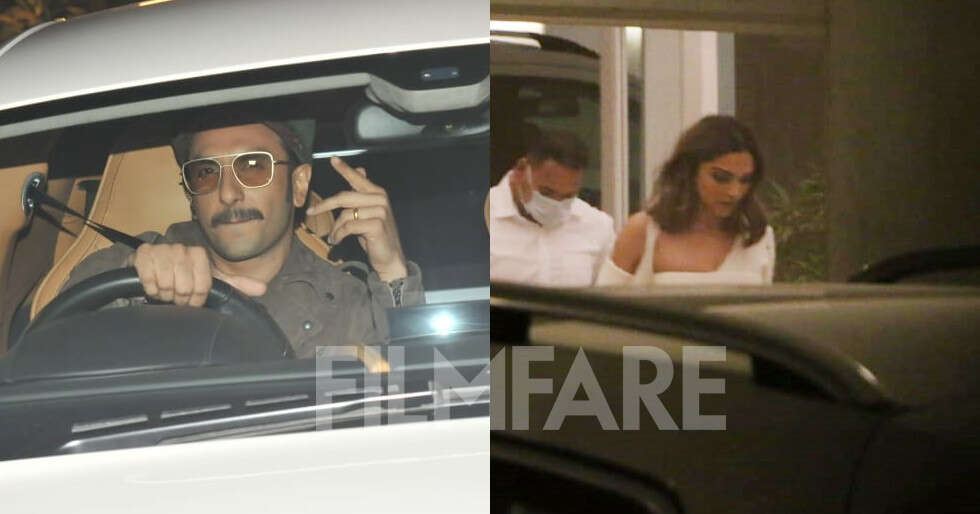 Deepika slays in white and Ranveer Singh makes a stylish entry for Alia ...