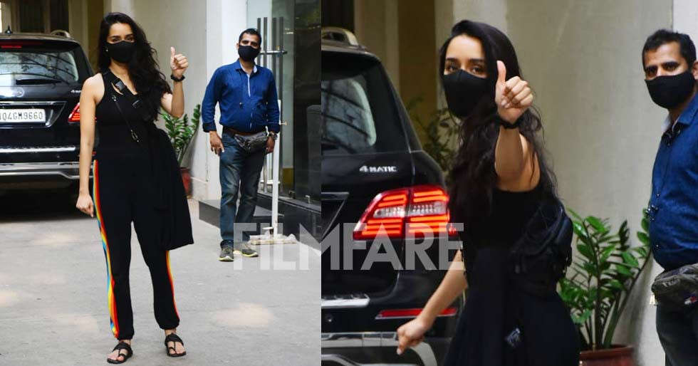 Shraddha Kapoor clicked at sunny super sound in Juhu