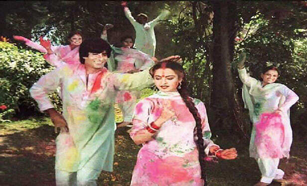 hindi song holi ke din