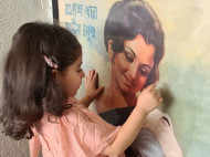 Saba Ali Khan shares picture of Inaaya awed by grandmother Sharmila Tagore's movie poster