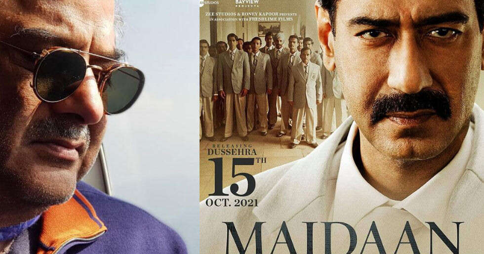 Boney Kapoor to pay additional Rs 7 crores to rebuild Maidaan sets ...