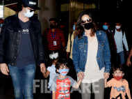 Photos: Sunny Leone snapped at the airport with her family