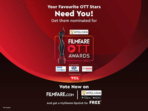Stars share their excitement about the voting phase of the MyGlamm Filmfare OTT Awards