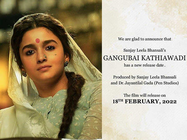 Alia Bhatt starrer Gangubai Kathiawadi release date pushed further