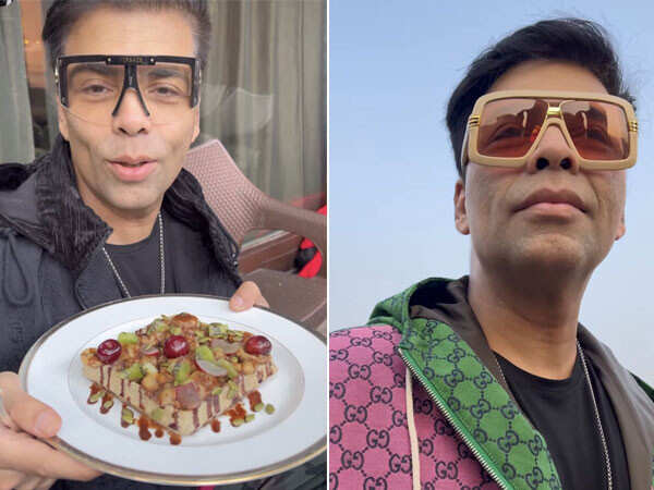 This is what breakfast looks like on a Karan Johar movie set