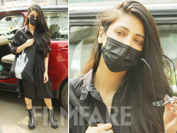 Pictures: Shruti Haasan photographed in the city