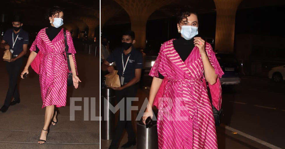Taapsee Pannu’s clicked at the airport