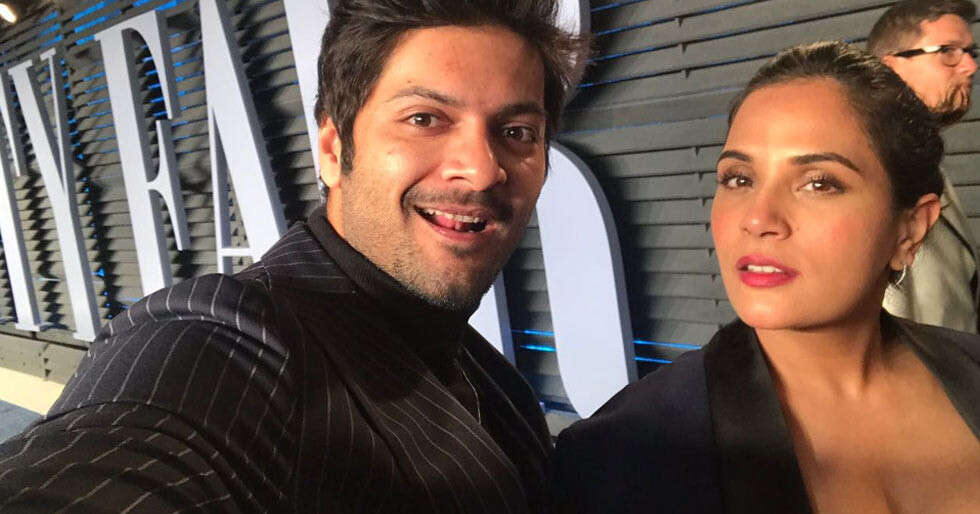 Richa Chadha surprises boyfriend Ali Fazal on his birthday
