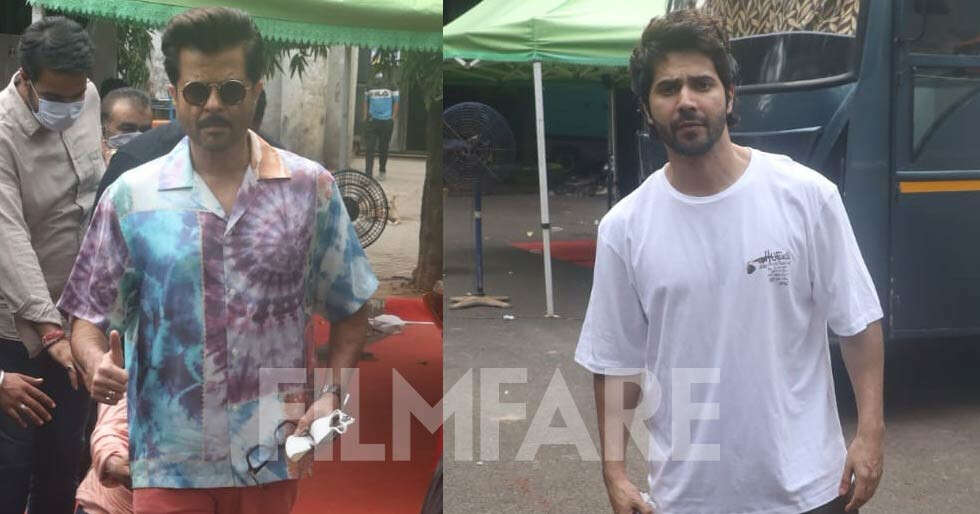 In photos: Varun Dhawan and Anil Kapoor shoot collectively for Jug Jugg Jeeyo