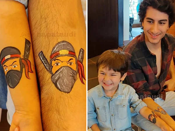 The story behind the matching tattoos between Ibrahim Ali Khan and Taimur