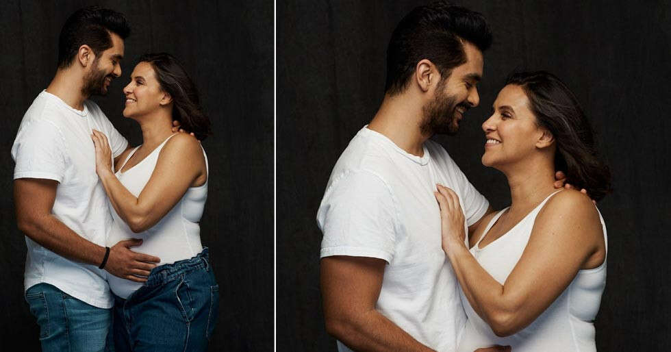 Angad Bedi and Neha Dhupia blessed with a child boy