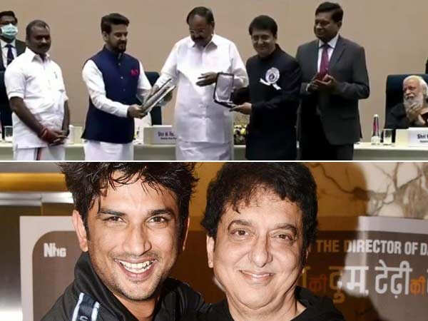 Sajid Nadiadwala dedicates his National Award to Sushant Singh Rajput