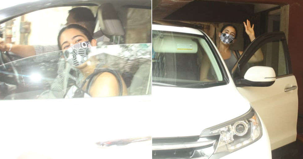 Pictures: Sara Ali Khan heads to the gym, again