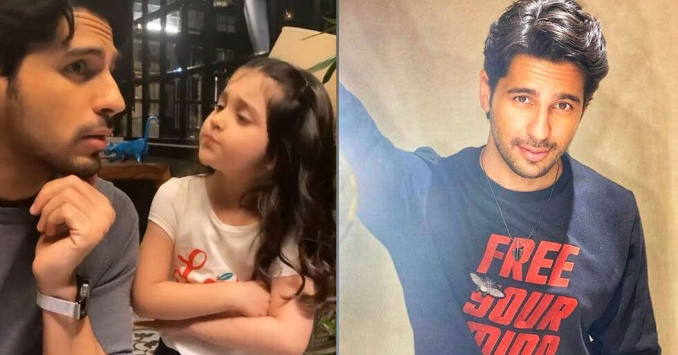 Sidharth Malhotra shares a cute video with little Kiara 