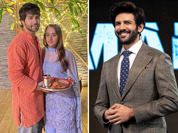 Here’s why Kartik Aaryan calls Varun Dhawan ‘aadarsh pati’ on social media