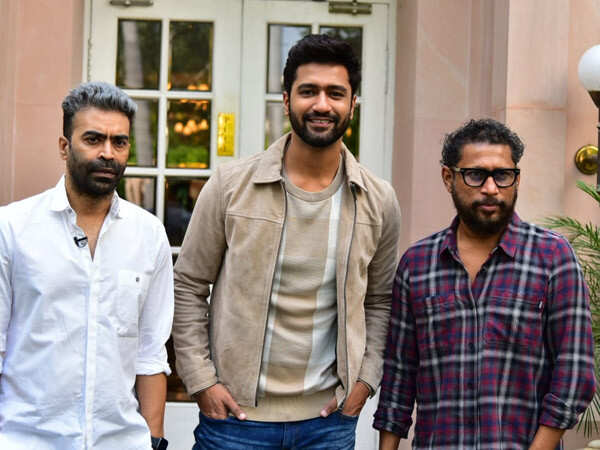 Photos: Vicky Kaushal promotes Sardar Udham in New Delhi | Filmfare.com