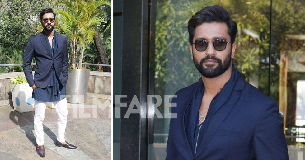 Photos: Vicky Kaushal steps out to promote Sardar Udham