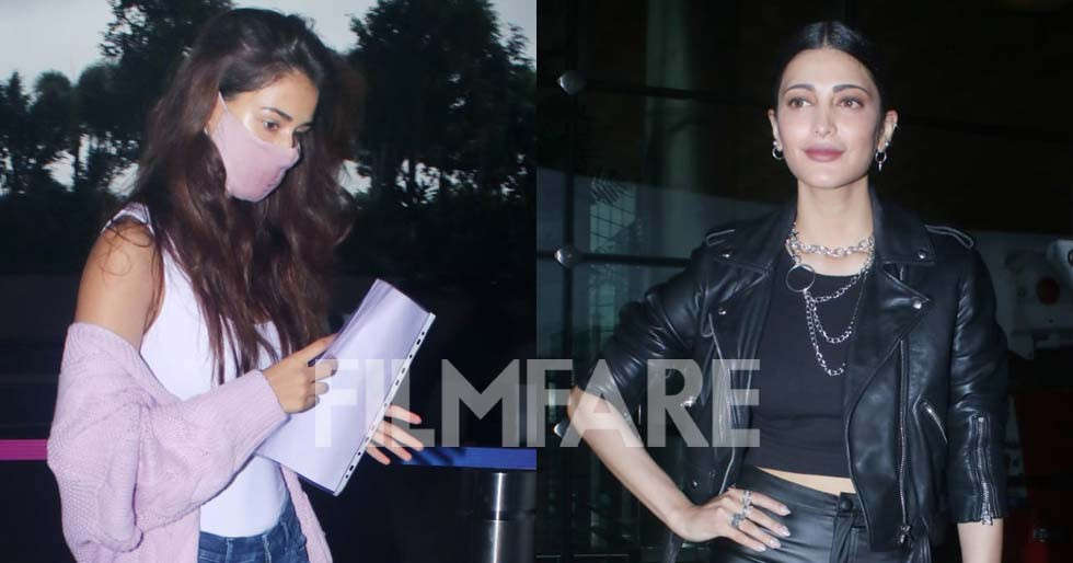 Pictures: Shruti Haasan goes goth and Disha Patani’s takes the cutesy route