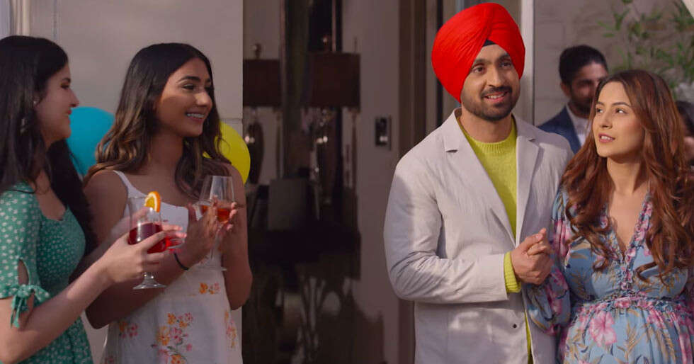 Diljit Dosanjh and Shehnaaz Gill's Honsla Rakh trailer is a laughter fest