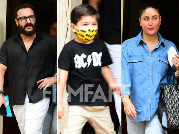 Kareena Kapoor Khan and Saif Ali Khan jet off on a holiday with their sons