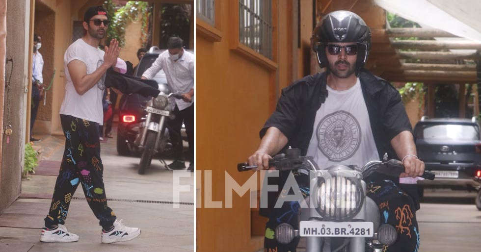 Kartik Aaryan makes a cool style statement in the city 