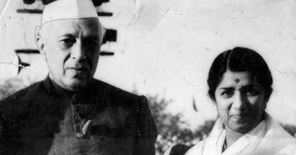 How Lata Mangeshkar made Jawaharlal Nehru cry with her voice