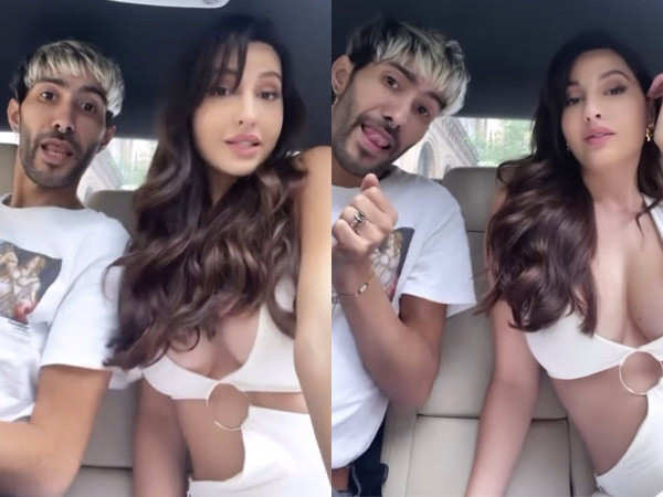 Video: Nora Fatehi looks white hot in carpool karaoke