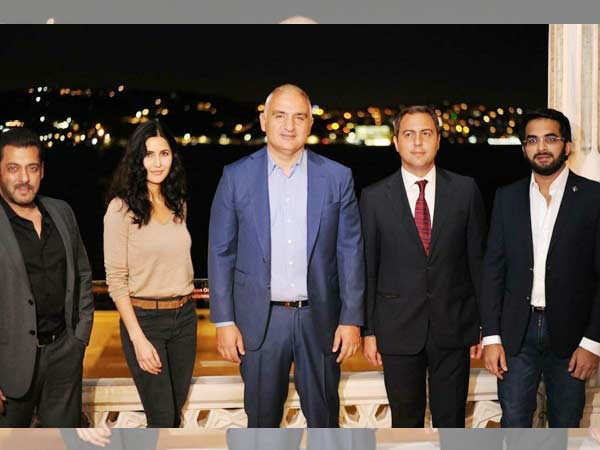 Salman Khan and Katrina Kaif meet a Turkish minister