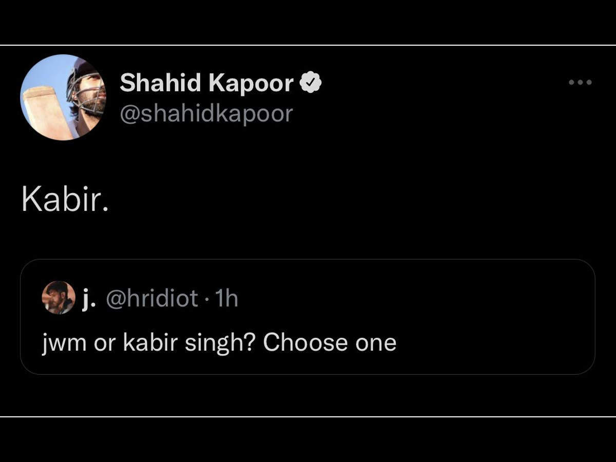Shahid Kapoor