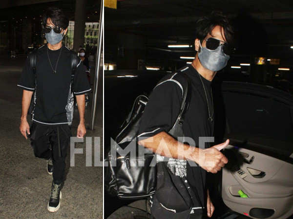 In pictures: Shahid Kapoor is back from the hills