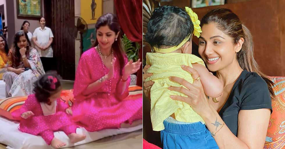 Shilpa Shetty shares the cutest video of daughter Samisha on Daughter’s Day