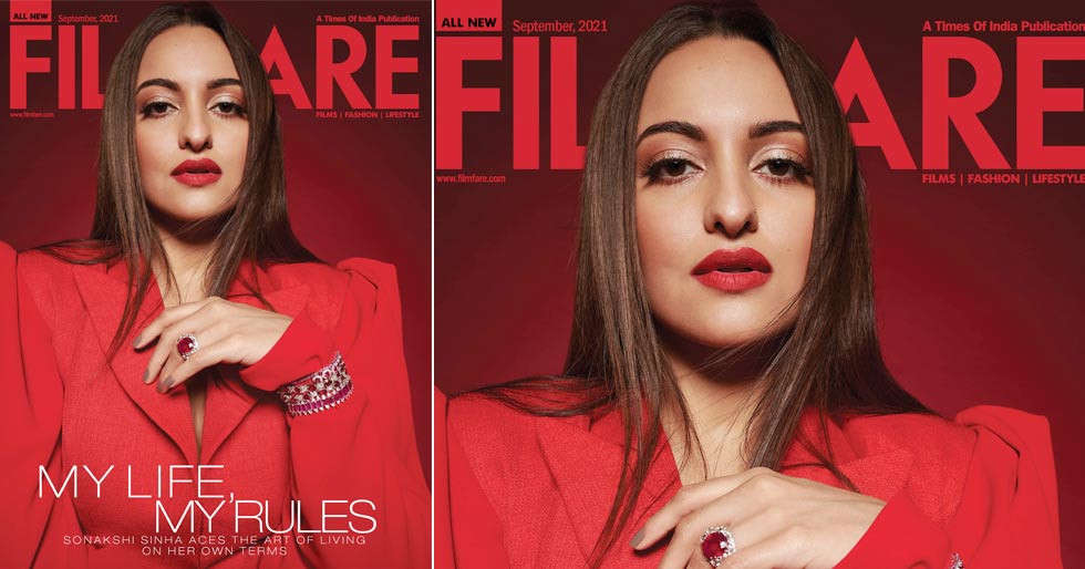 Sonakshi Sinha exudes power on the latest cover of Filmfare