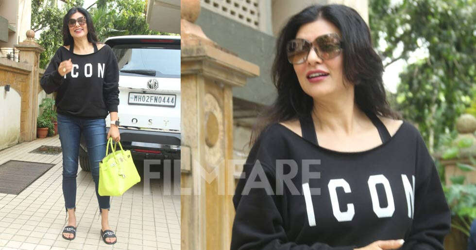 Footage: Sushmita Sen was clicked within the metropolis